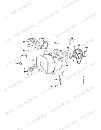 Взрыв-схема стиральной машины Aeg LAV41389 - Схема узла Functional parts 267